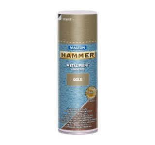 MASTON BARVNI SPREJ HAMMER KOVAN EFEKT ZLATI 400ML MASTON BARVNI SPREJ HAMMER KOVAN EFEKT ZLATI 400ML