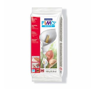 MODELIRNA MASA, PLASTELIN FIMO AIR MASA BELA 1 KG MODELIRNA MASA, PLASTELIN FIMO AIR MASA BELA 1 KG