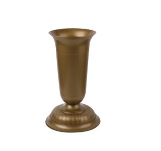 ZUNANJA VAZA NAGROBNA 25 CM BRONZ