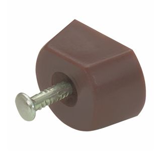 NOSILEC POLICE HETTICH DIY 14,5X7,5 MM Z ŽEBLJIČKOM, RJAV, V ZAVOJU JE 20 KOS