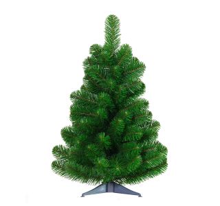 NOVOLETNA JELKA SLIM LINE 60 CM TANKA TEMNO ZELENA