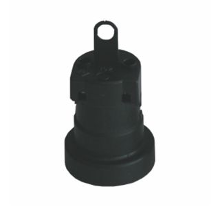 OKOV ELEKTROMATERIAL OKOV, E27 ZA OBESITI ČRN