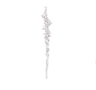 OKRASEK ZA JELKO DECORIS LEDENA SVEČA 25 CM