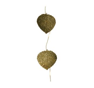 OKRASNA LED GIRLANDA Z LISTKI 190 CM OKRASNA LED GIRLANDA Z LISTKI 190 CM