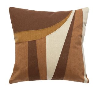 OKRASNI VZGLAVNIK ATMOSPHERE HARY 45X45 CM POLIESTER/BOMBAŽ RJAV