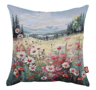 OKRASNI VZGLAVNIK URH 2-VANJA 45X45 VEČBARVNA VEZEN