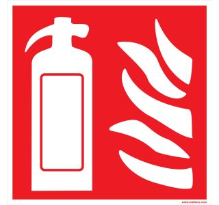 OPOZORILNI ZNAK WALTECO GASILNI APARAT