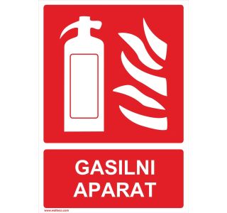 OPOZORILNI ZNAK WALTECO GASILNI APARAT