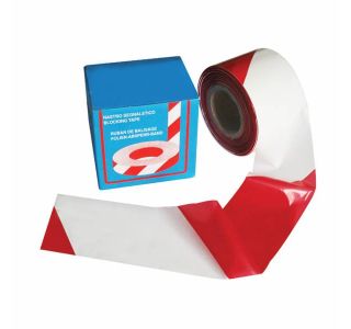 OPREMA PO NAROČILU ARTEX OPOZORILNI TRAK, RDEČ/BEL KOLUT = 200 M X 7 CM