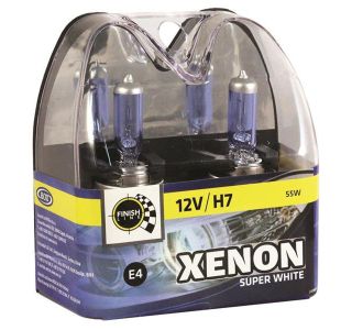 AVTOMOBILSKA ŽARNICA FINISH LINE SET H7 12V 2-1 XENON SUPER WHITE AVTOMOBILSKA ŽARNICA FINISH LINE SET H7 12V 2-1 XENON SUPER WHITE