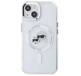 ORIGINALEN KARL LAGERFELD MAGSAFE OVITEK IPHONE 13 6.1 - HEADS - PROZOREN - KLHMP13MHLSKCH