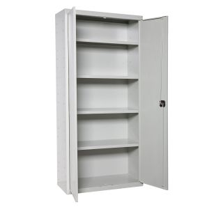 ORODNA OMARA-KRILNA VRATA SIMONRACK 180X80X40 CM 4P/30KG SIVA - RAL7035 KOVINSKA