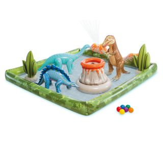 OTROŠKI BAZEN INTEX VODNI CENTER JURSKI PARK 201X201X36 CM