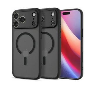 SPIGEN ULTRA HYBRID MAGSAFE OVITEK ZA IPHONE 17 PRO - PROZORNO ČRN