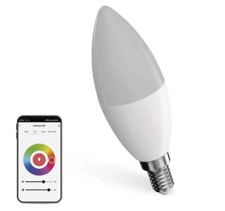 PAMETNA SIJALKA EMOS LEDCANDLE 4.8W E14 RGBCCT ZIGBEE