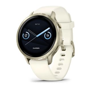 PAMETNA URA GARMIN VENU 4 (41MM) BEIGE W/ LUNAR GOLD + BONE PAMETNA URA GARMIN VENU 4 (41MM) BEIGE W/ LUNAR GOLD + BONE