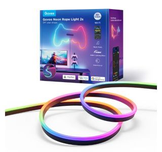 PAMETNI LED TRAK GOVEE NEON ROPE 2-4M ČRN