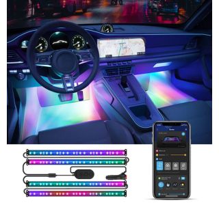 PAMETNI LED TRAK GOVEE RGBIC NOTRANJA AVTO OSVETLITEV