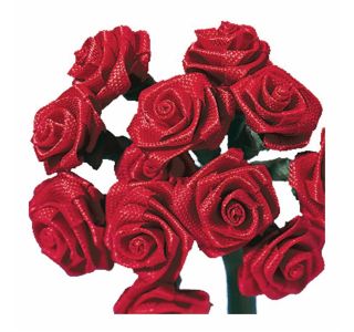 PAPIR, FILC, PENA, KREP RAYHER SATEN VRTNICE RDEČE ŠOPEK 12 KOM, 12 MM PAPIR, FILC, PENA, KREP RAYHER SATEN VRTNICE RDEČE ŠOPEK 12 KOM, 12 MM