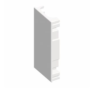 PARAPETNI KANAL MODUL KONČNI ELEMENT MO PW MA 130X65 BEL PARAPETNI KANAL MODUL KONČNI ELEMENT MO PW MA 130X65 BEL