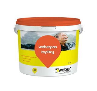 FASADNI OMET WEBER SAINT GOBAIN PAS TOPDRY OMET 2.0 MM 25 KG. BREZ DOPLAČILA