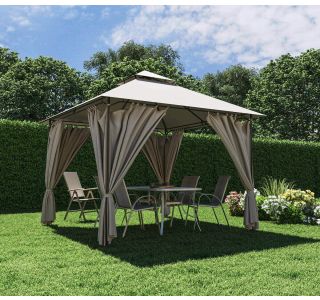 PAVILJON NATERIAL OXIS 300X300 JEKLO