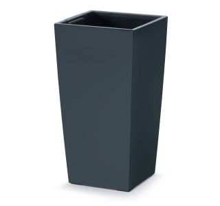 PE ZUNANJI LONEC PROSPERPLAST URBI KVADRATEN ANTRACIT 295X295X550 MM