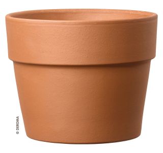 GLINENI ZUNANJI LONEC DEROMA CACHEPOT PERFETTO TERRACOTTA 24 CM