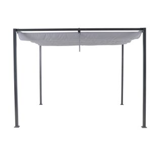 PERGOLA NATERIAL HORALI STEEL 300X300 ZLOŽLJIVA STREHA