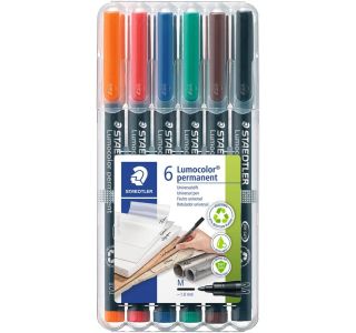 PERMANENTNI FLOMASTER STAEDTLER 317 1/6 M 0.8-1MM PERMANENTNI FLOMASTER STAEDTLER 317 1/6 M 0.8-1MM