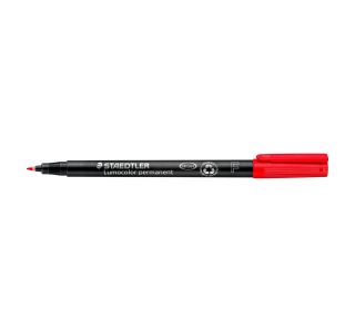PERMANENTNI FLOMASTER STAEDTLER 318 RDEČ F 0.6MM