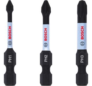 VIJAČNI NASTAVEK KRIŽNI BOSCH PH 50 MM 3 KOS IMPACT CONTROL