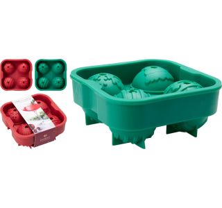 PIKNIK PROGRAM EH MODEL ZA 4 VELIKE LEDENE KUGLICE SILIKON RAZ.DEKOR
