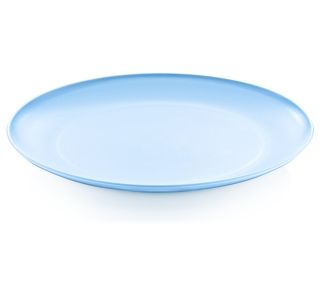 KROŽNIK PLITVI 23.5 CM MODRE BARVE