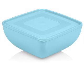 SKLEDA S POKROVOM 2.5 L KVADRATNA MODRE BARVE