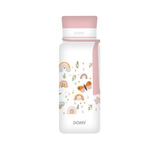 PLASTENKA ZA VODO DOMY 400 ML KIDS BPA FREE