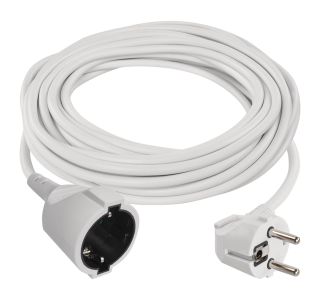 10M &Scaron;UKO VTIKAČ + VTIČNIC H05VV-F 3G1.5 PVC BELI
