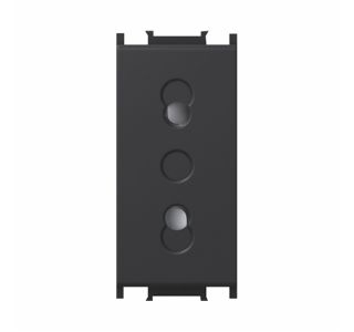 PODOMETNA VTIČNICA MODYS EURO Z ZAŠČITO ANTRACIT, VIJAČNA, 1M,BOK