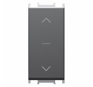 PODOMETNO STIKALO MODUL ŽALUZIJSKO 1-0-2 16AX ČRNO, NT10, 1M