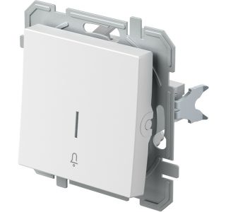 PODOMETNO TIPKALO LOGIQ ENOPOLNO 10A IN01 BELO, INDIKATOR ZVONEC XO