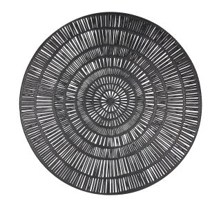 PODSTAVEK TOGNANA 38 CM ARPA ČRN