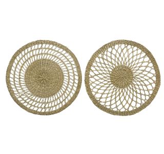 POGRINJEK DECORIS OKROGEL, NARAVNE BARVE FI 38 CM, SORT POGRINJEK DECORIS OKROGEL, NARAVNE BARVE FI 38 CM, SORT