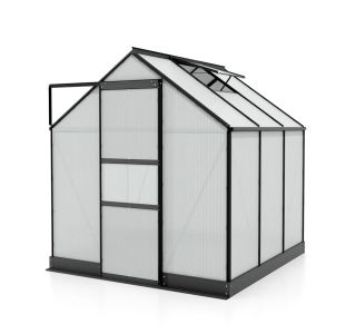 POLIKARBONATNI RASTLINJAK VITAVIA APOLLO 3800 VP6MM 2X2M ČRNA POLIKARBONATNI RASTLINJAK VITAVIA APOLLO 3800 VP6MM 2X2M ČRNA
