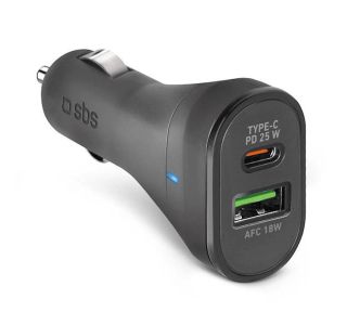 POLNILNIK ZA GSM SBS AVTOPOL. 1XTYPE-C+1XUSB-A