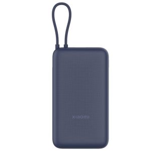 POLNILNIK ZA GSM XIAOMI POLNILNA BAT. 20000MAH Z VGRAJENIM KABLOM MODRA