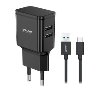 POLNILNIK ZA GSM XPLORE XP282 ČRN