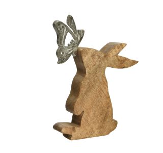 POMLADNA DEKORACIJA DECORIS LESEN ZAJČEK