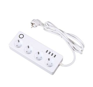 POSEBNA VTIČNICA MOYE VOLTAIC SMART V2 4X220 + 4 USB PLUGS 3680W 16A