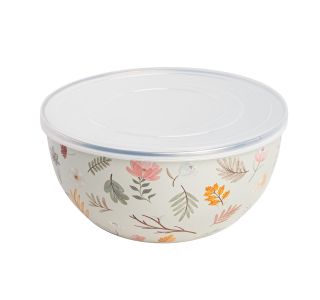 POSODA ZA PRIPRAVO HRANE ENAMELIE SKLEDA NEJA 20 CM 2.2 L S POKROVOM