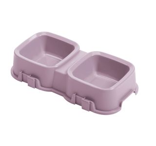 POSODA ZA PSA TONTARELLI PET KVADRATNI DVOJNI(2X0.5L) POSODA ZA PSA TONTARELLI PET KVADRATNI DVOJNI(2X0.5L)